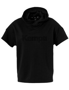 Majica s kapuljačom Kempa HOOD SHIRT WOMEN BLACK & WHITE 2003681-01