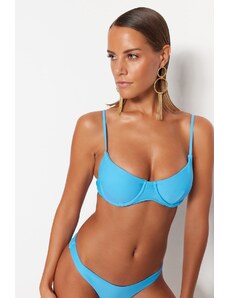 Trendyol plava donja žica bikini top