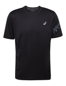 ASICS Tehnička sportska majica bazalt siva / srebrno siva / crna