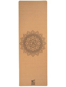 Podloga Cork Travel Yoga Mat Sharp Shape Mandala ji0276