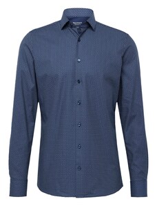 OLYMP Poslovna košulja morsko plava / bijela