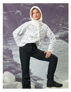 Koton Şahika Ercümen X - mekani teksturirani stand-up džemper za ovratnik