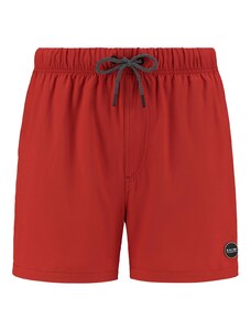 Shiwi Kupaće hlače 'easy mike solid 4-way stretch' hrđavo crvena / crna / bijela