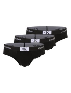 Calvin Klein Underwear Slip 'CK96' crna / bijela