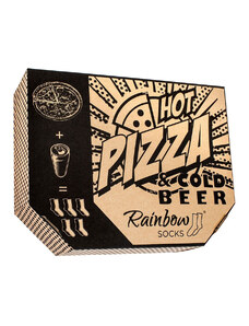 Kesi Rainbow Socks Pizza & Beer Set 5 pairs