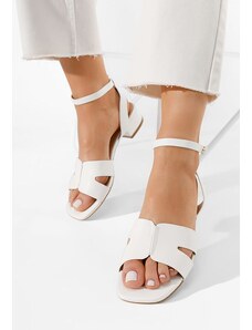 Zapatos Sandale s petu Briena bijele