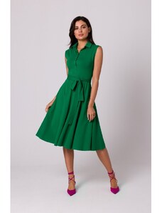 BeWear Ženska midi haljina Isodamors B261 zelena L