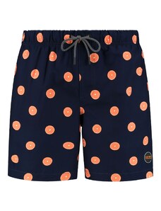 Shiwi Kupaće hlače 'Citrus' mornarsko plava / narančasta / losos / bijela