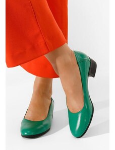 Zapatos Kožne cipele Montremy Zeleno