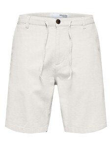 SELECTED HOMME Chino hlače 'Brody' vuneno bijela