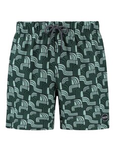 Shiwi Kupaće hlače 'pacific surf 4-way stretch' menta / tamno zelena / crna
