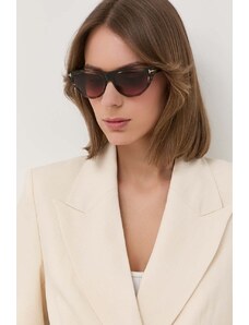 Sunčane naočale Tom Ford za žene, boja: smeđa