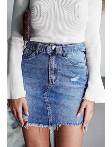 BeLoved Naia jeans suknja s remenom