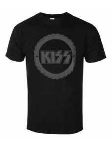 Metalik majica muško Kiss - Buzzsaw Logo Hi-Build - ROCK OFF - KISSTS46MB