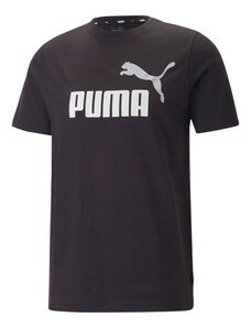 PUMA Tehnička sportska majica 'Essentials' crna / bijela