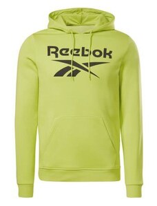 Reebok Identity Fleece Big Logo Hoodie, Acid Yellow - XXL