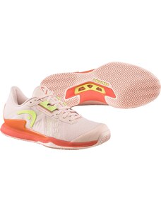 Head Sprint Pro 3.5 Clay Salmon/Lime EUR 40.5 Women's Tennis Shoes