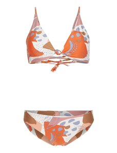 O'NEILL Bikini 'Charlotte Maoi' golublje plava / narančasta / roza / bijela