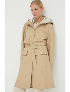 Kišni kaput Rains Curve Jacket za žene, boja: bež, za prijelazno razdoblje, 18130.24-24Sand