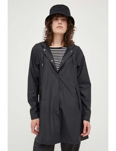 Kišna jakna Rains A-line W Jacket 18050 za žene, boja: crna, za prijelazno razdoblje, 18050.01-01Black