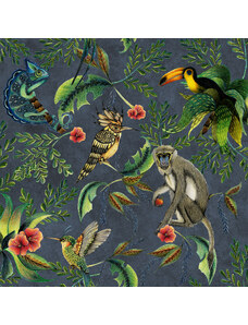 Decoprint Wallcoverings Tapeta Essentials Tropical Animals