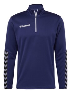 Hummel Sportska sweater majica mornarsko plava / bijela