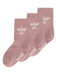 Hummel Sportske čarape 'SUTTON' ecru/prljavo bijela / prljavo roza