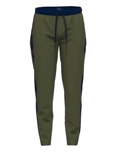 TOM TAILOR Pidžama hlače mornarsko plava / tamno zelena