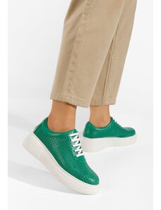 Zapatos Cipele kozne casual Dakota B Zeleno
