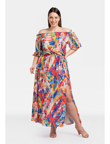 Ženska haljina Karko Karko_Dress_SB862_Multicolour
