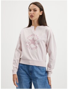 Light Pink Women's Sweatshirt Converse - Women