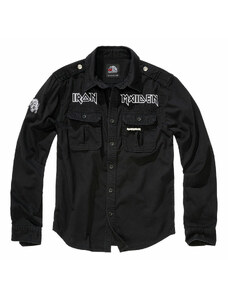 Muška košulja Iron Maiden - EDDIE - Vintage - BRANDIT - 61044-black