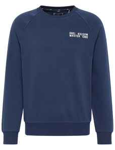 DreiMaster Maritim Sweater majica 'Bridgeport' morsko plava / bijela