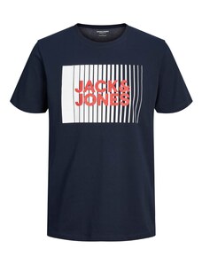 Jack & Jones Junior Majica plava / narančasta / bijela
