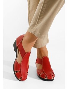 Zapatos Sandale od prirodne kože Melona V3 Crveno