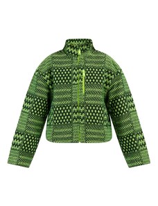 myMo KIDS Prijelazna jakna neonsko zelena / crna