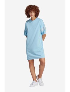 Haljina adidas Originals Adicolor Neuclassics Tee Dress mini, oversize, IB7308-blue