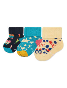 Set od 4 para dječjih visokih čarapa Happy Socks