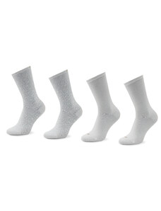 Set od 4 para ženskih viskokih čarapa Calvin Klein