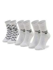 Set od 3 para unisex visokih čarapa Reebok Classic