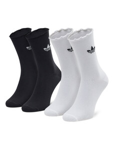Set od 2 para unisex visokih čarapa adidas