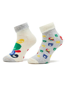 Set od 2 para dječjih visokih čarapa United Colors Of Benetton