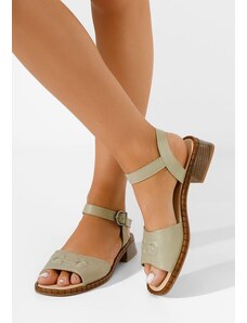 Zapatos Sandale s petu Yolanda Zeleno