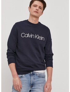 Dukserica Calvin Klein za muškarce, boja: tamno plava