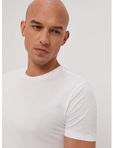 Majica kratkih rukava Polo Ralph Lauren (3-pack) za muškarce, boja: bijela