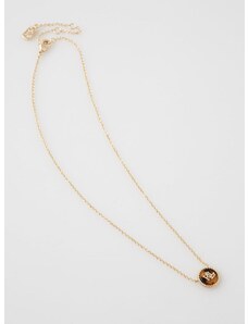 Ogrlica Lauren Ralph Lauren boja: zlatna