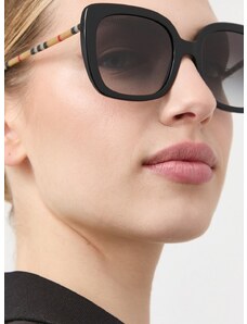 Sunčane naočale Burberry 0BE4323 za žene, boja: crna