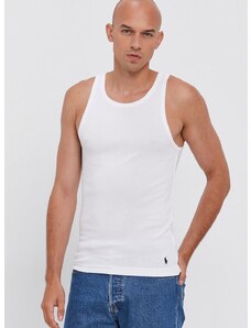 Majica kratkih rukava Polo Ralph Lauren za muškarce, boja: bijela