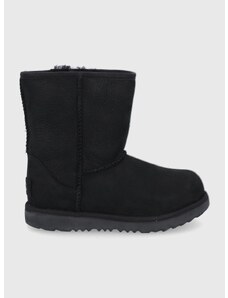 Dječje cipele za snijeg od brušene kože UGG boja: crna