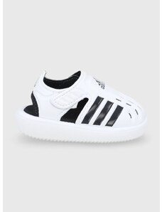 Dječje sandale adidas boja: bijela